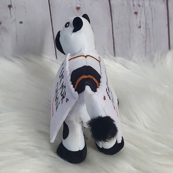 Chick-fil-A Eat Mor Chikin Small Mini Cow Plush Stuffed Animal Collectible Toy - Picture 5 of 10